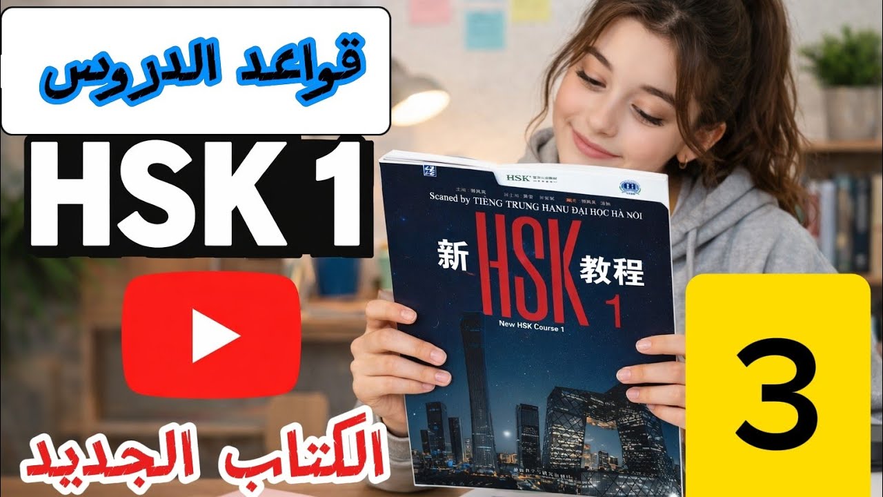 إذا ما فهمت 是 و 的 و 吗 … مستحيل تتقدم في HSK1!  شرح مبسط من الكتاب الجديد للمبتدئين