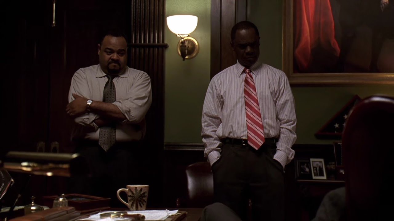 The Wire - Mayor Royce congratulates Carcetti