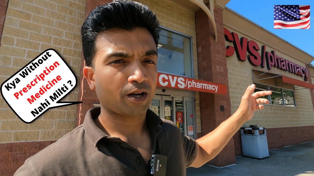 Medical Store In USA| Pharmacy System In America| Indian Vlogger In USA| MohanishPrerna