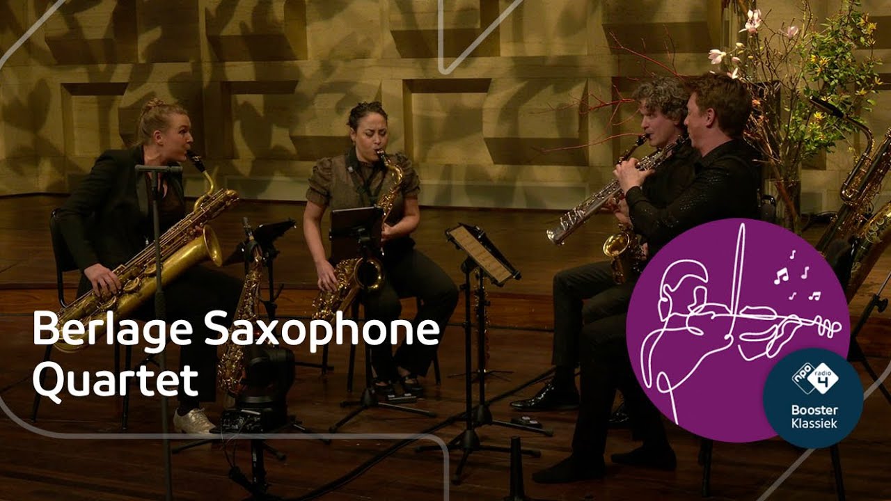 Berlage Saxophone Quartet in de Doelen, Rotterdam | Booster Klassiek