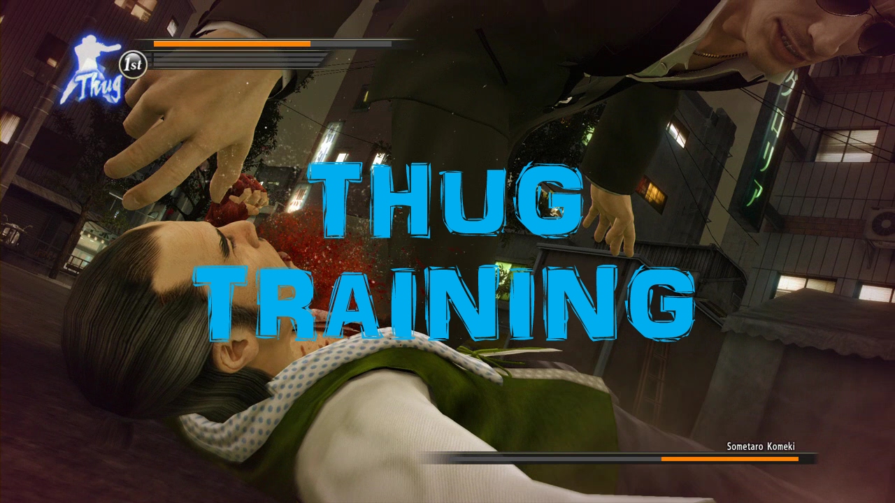 Yakuza 0 - Thug Style: Training