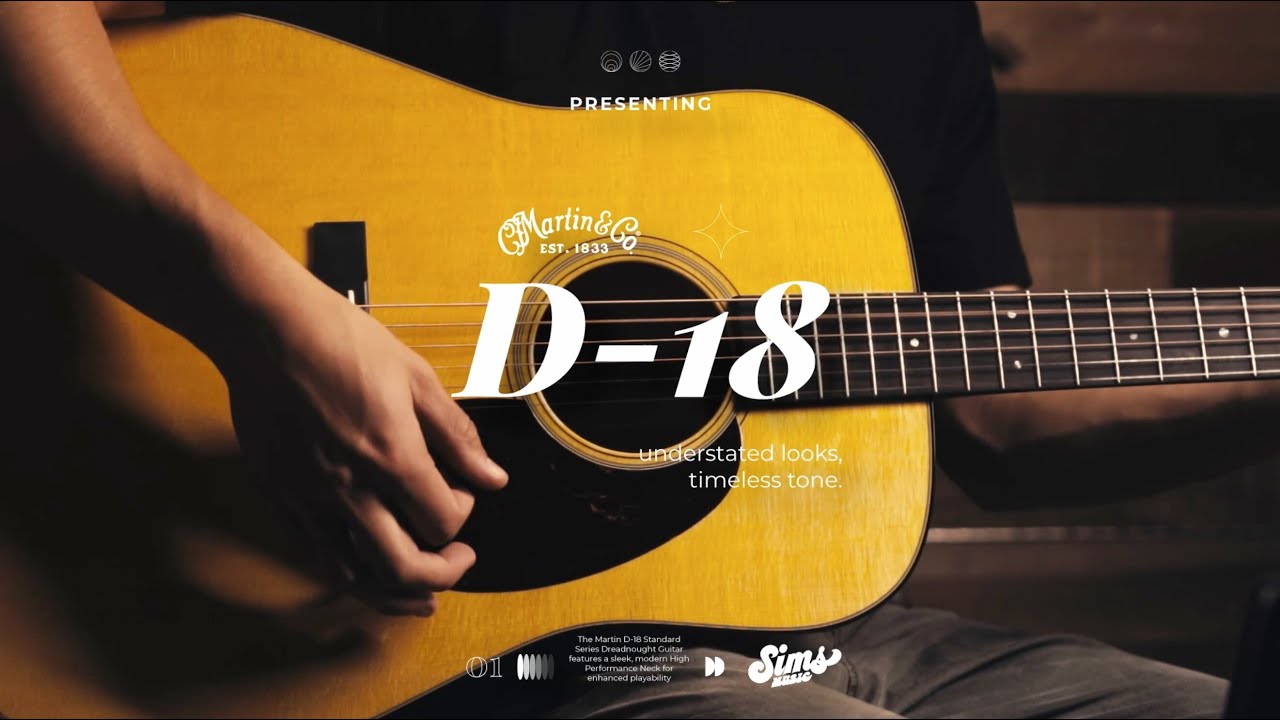 Sims Music - Martin D-18 - Demo