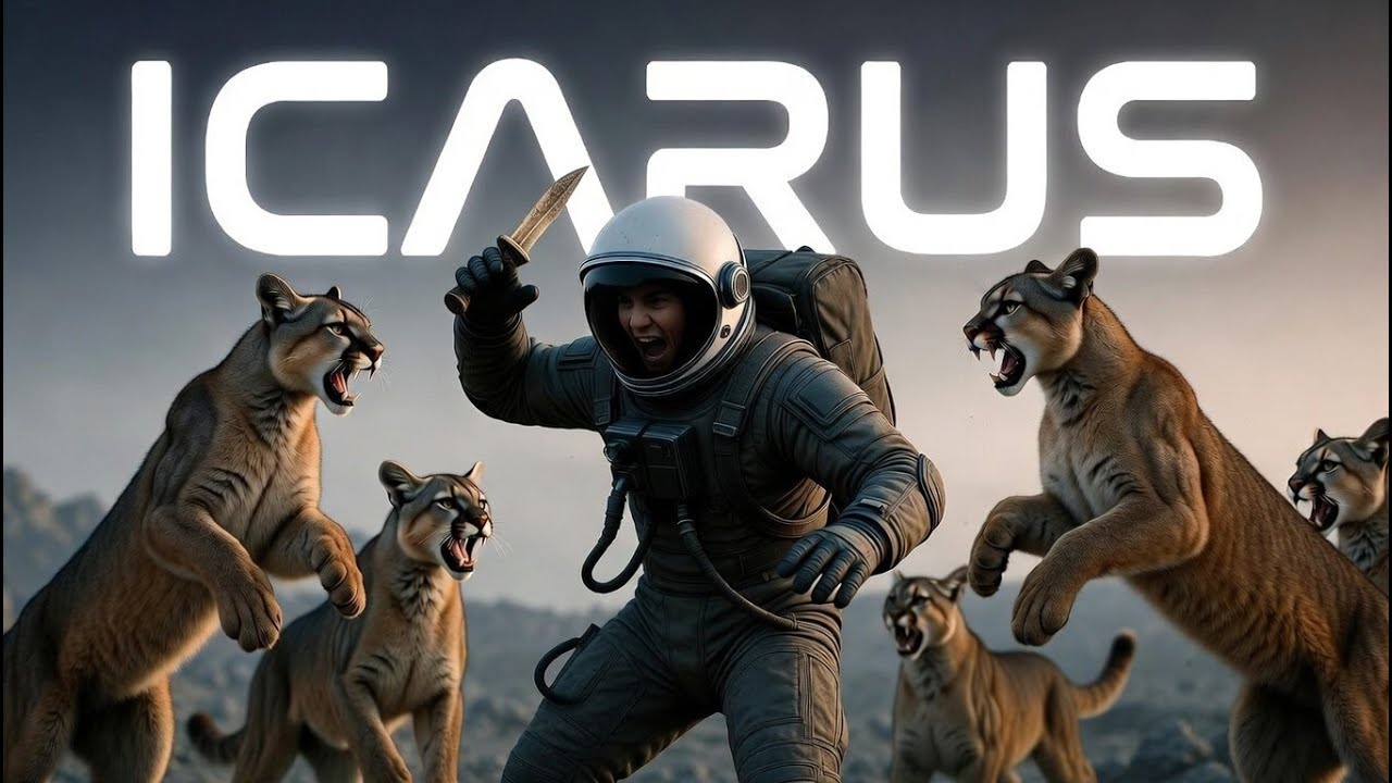 Icarus Ep. 4: Cougars Stole My Backpack! Will my revenge in the Icarus desert be successful?