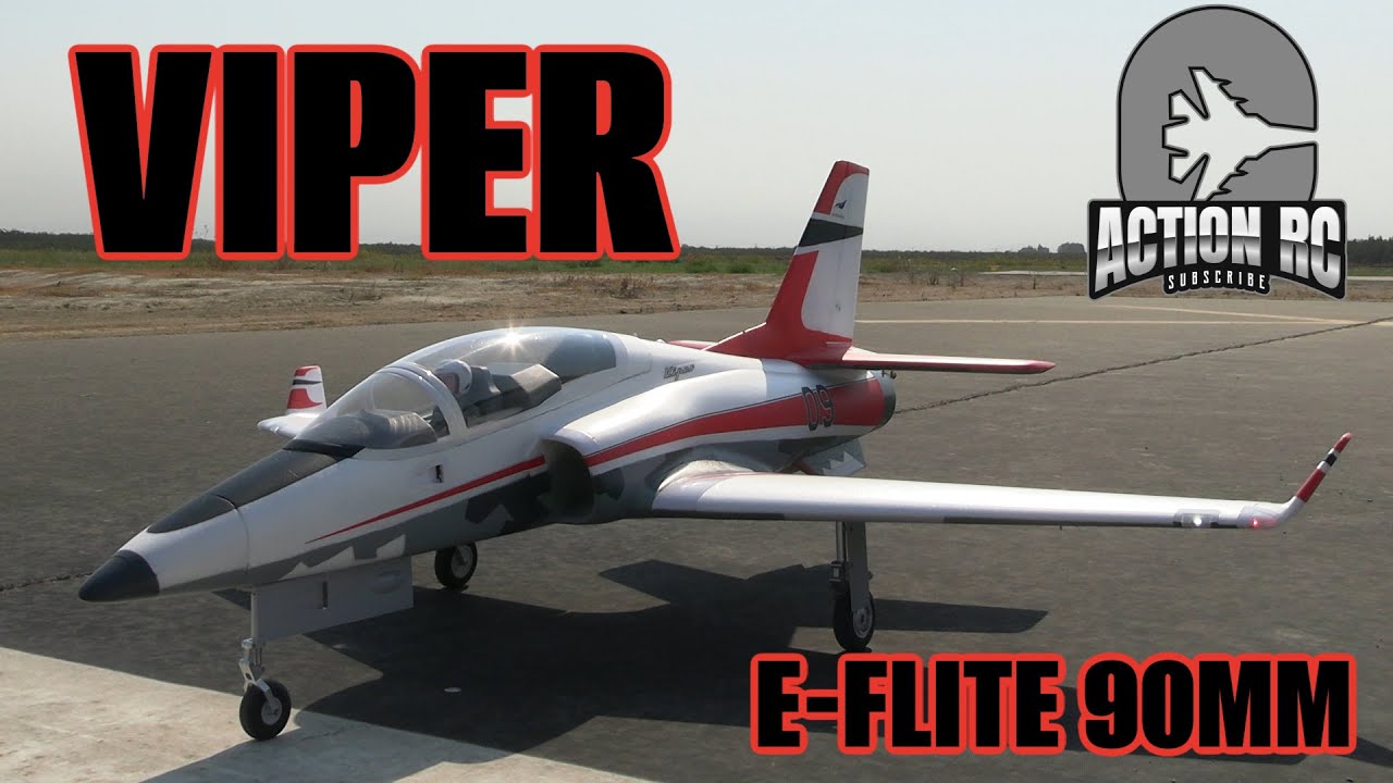 Обзор первого полета E-FLITE VIPER Насколько хорош этот самолет EDF?