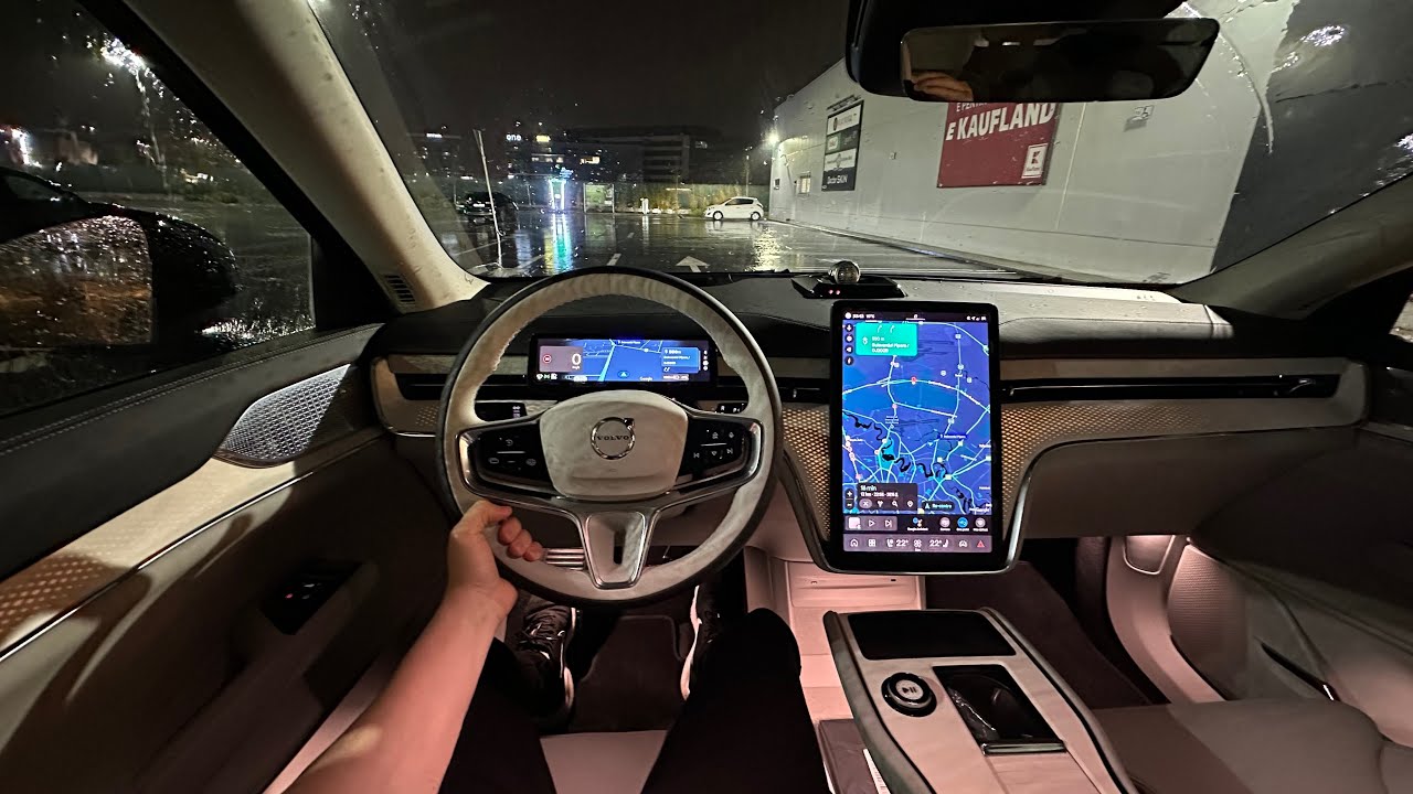Volvo EX90 2025 Night Test Drive