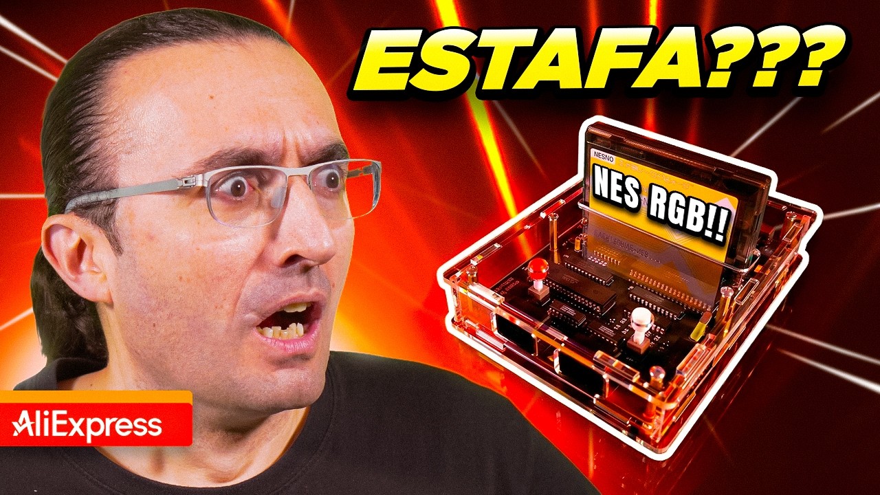 Esta consola es un CHOLLAZO: NINTENDO NES RGB de Aliexpress