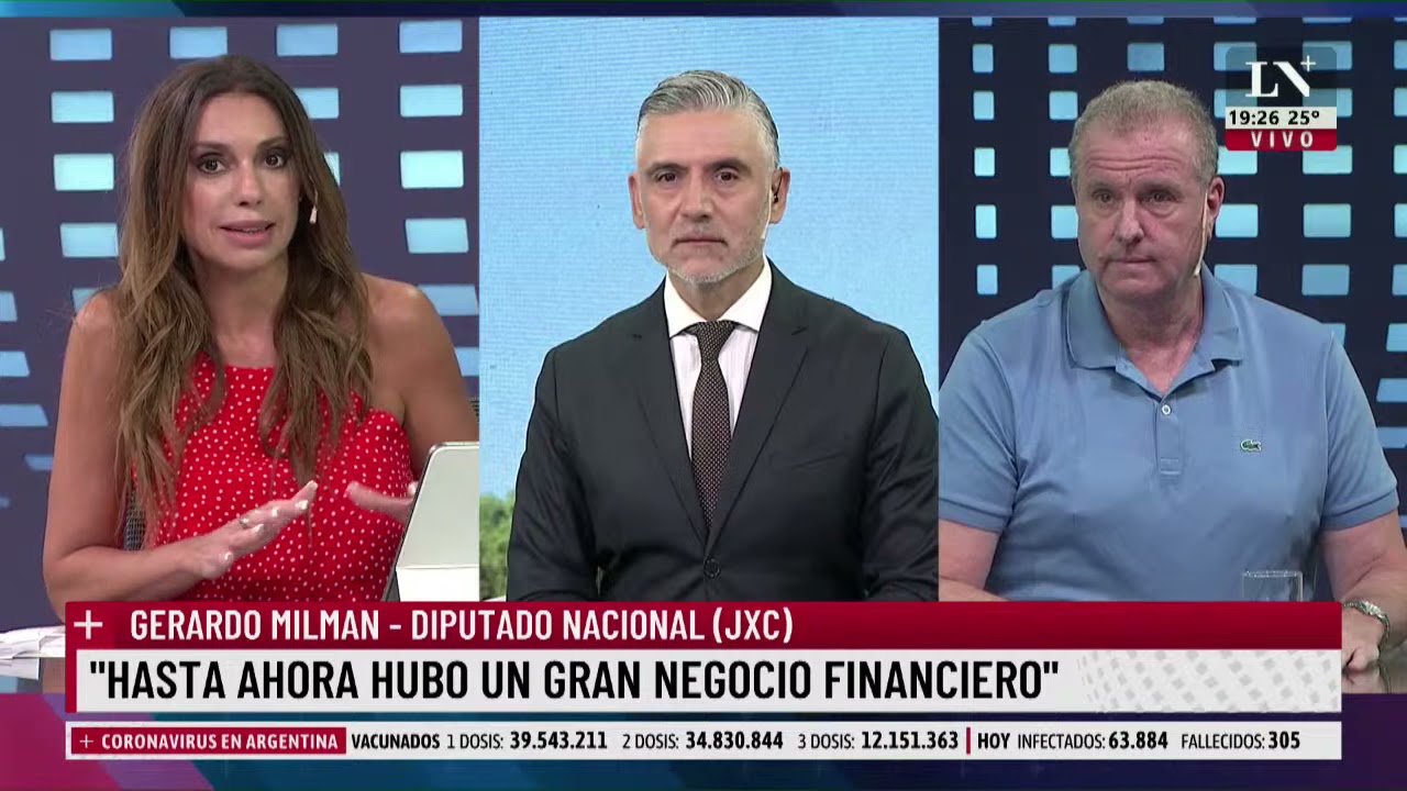Gerardo Milman, diputado nacional: 