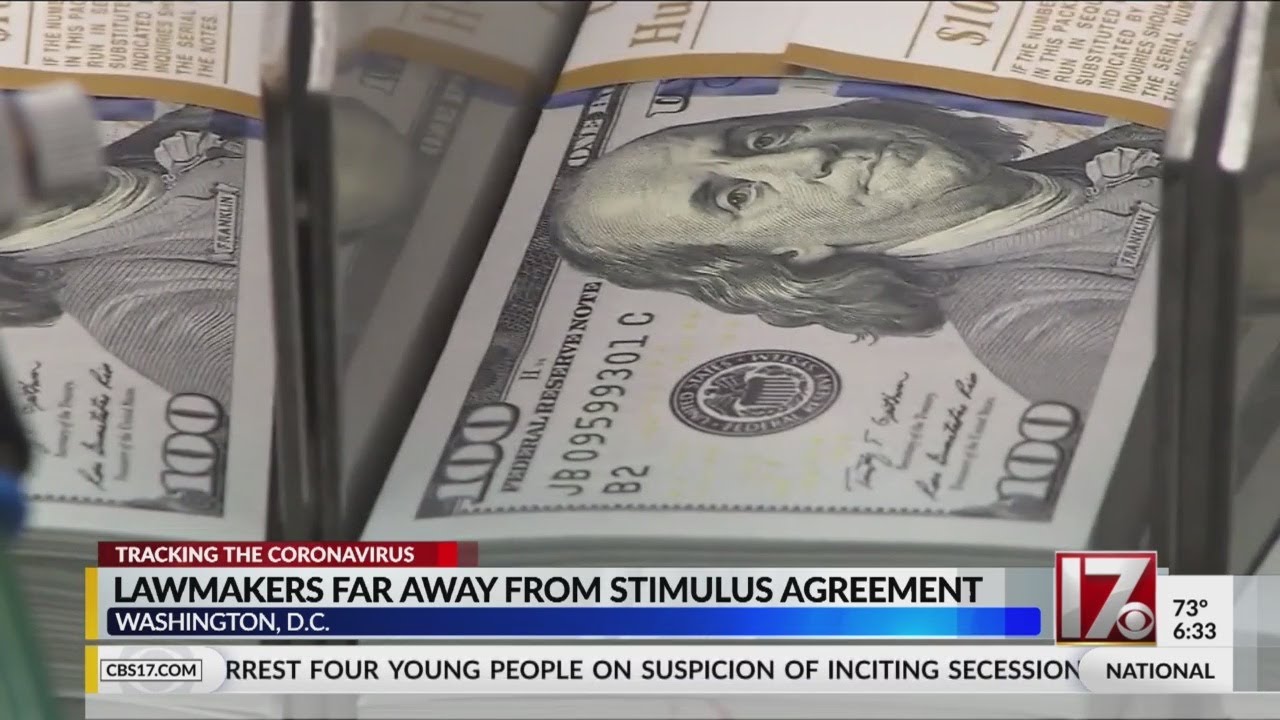 Lawmakers far away from stimulus agreement