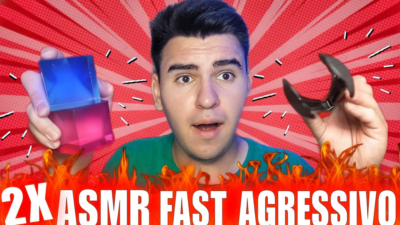 ASMR Fast & Agressivo Extremamente Rápido Para Arrepiar Seu Cérebro ⚡