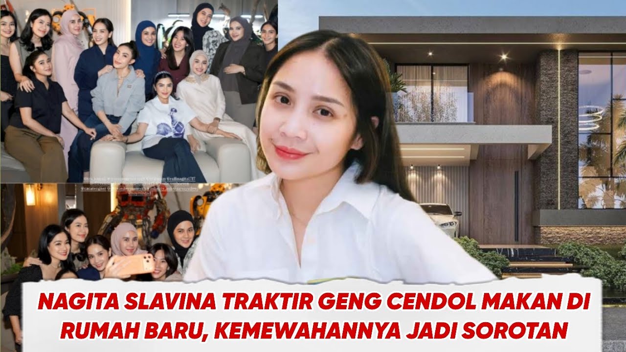 KUMPUL GENG CENDOL TANPA NIA RAMADHANI, NAGITA BOYONG GENG CENDOL MAKAN2 DIRUMAH BARU SUPER MEWAH