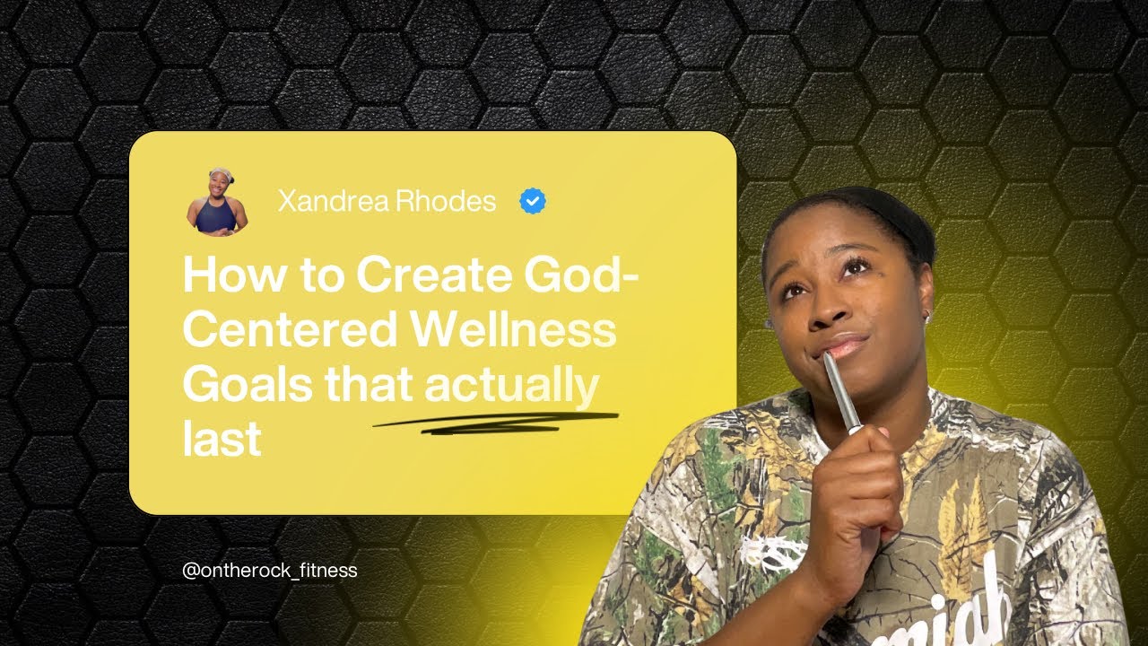 Create goals Gods way.