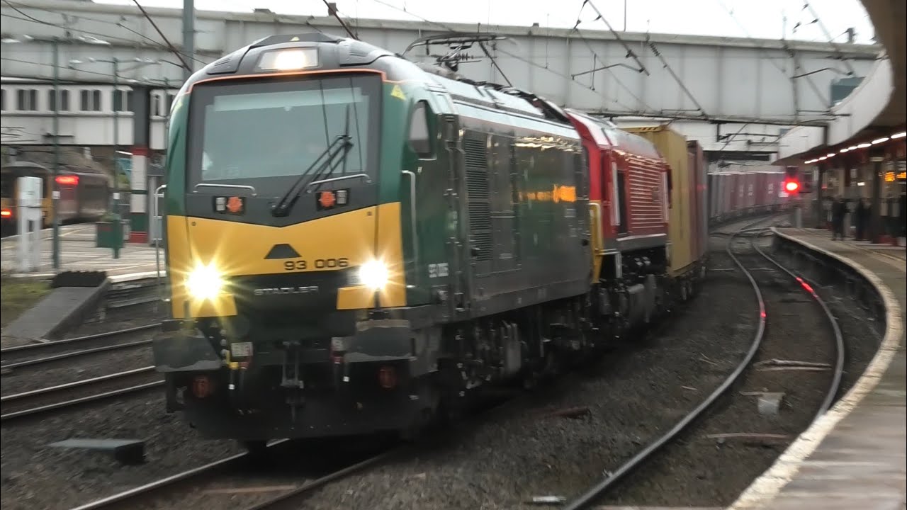 Fantastic few Hours at Lancaster Rail Operations Group Test run with DB Train 66 10th February 2026 