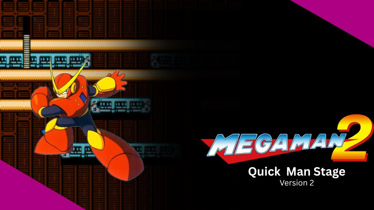 Megaman 2 - Quick Man Stage Cover (Version 2)