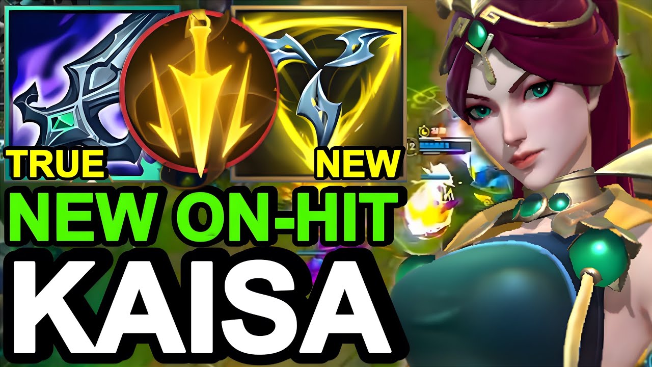 Wild Rift China Kaisa Adc - PENTAKILL New Attack Speed OP Build Runes - On - Hit Kaisa Best Build