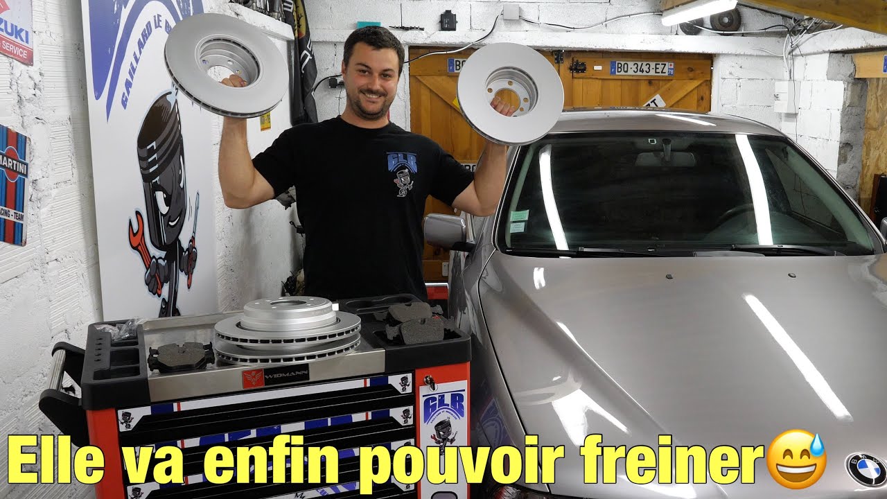 Remplacement des freins tordu de la merguez😱BMW 530D⚠️