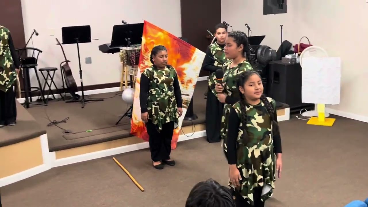 DANZA. CULTO DE NIÑ@S    GRITÓ DE GUERRA