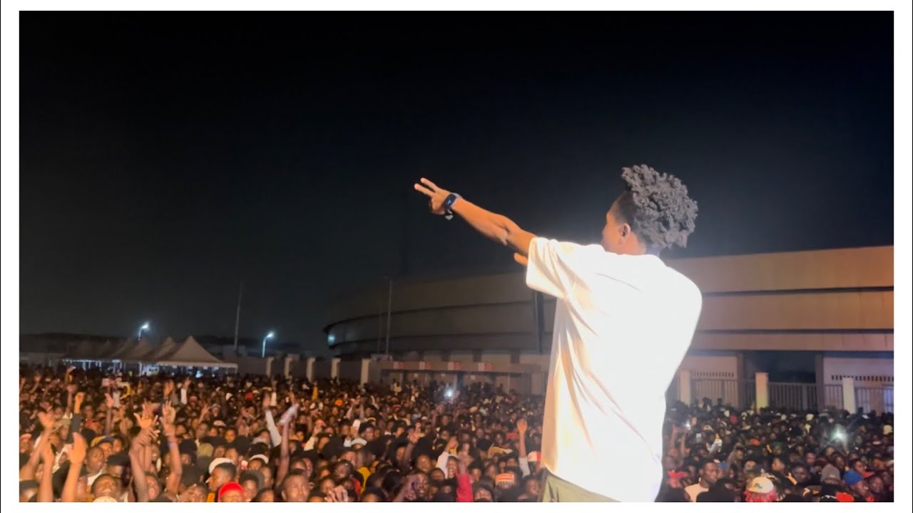 STRONGMAN BURNER IS A PERFORMER : WATCH HIM AT THE YOUTH CONCERT BY JAY BAHD