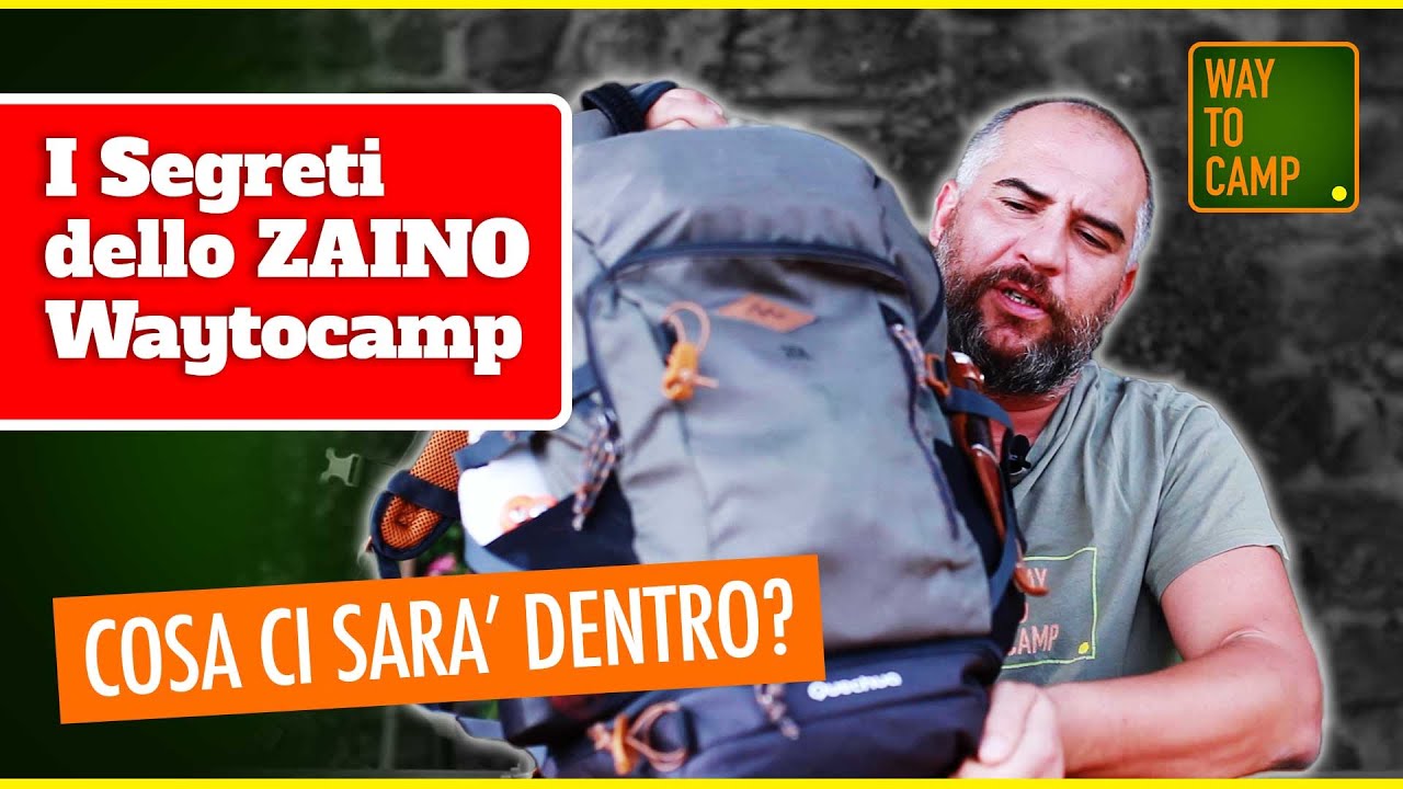 Cosa portare nello Zaino in escursione |⭐⭐  I SEGRETI di Waytocamp! ⭐⭐
