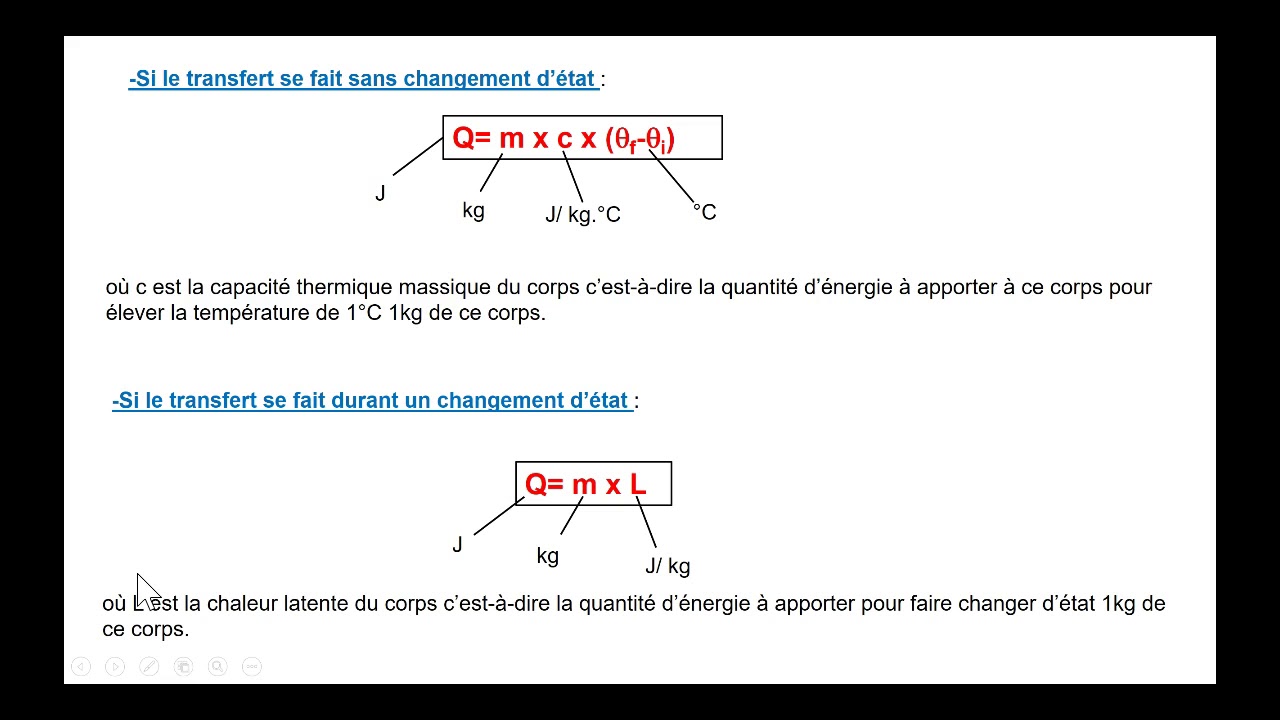 Cours transfert thermique
