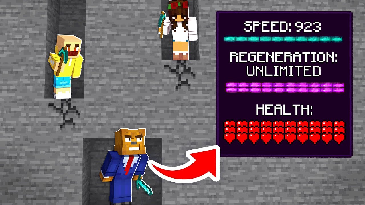 Minecraft Manhunt, But The Hunters Give Me OP Powers!