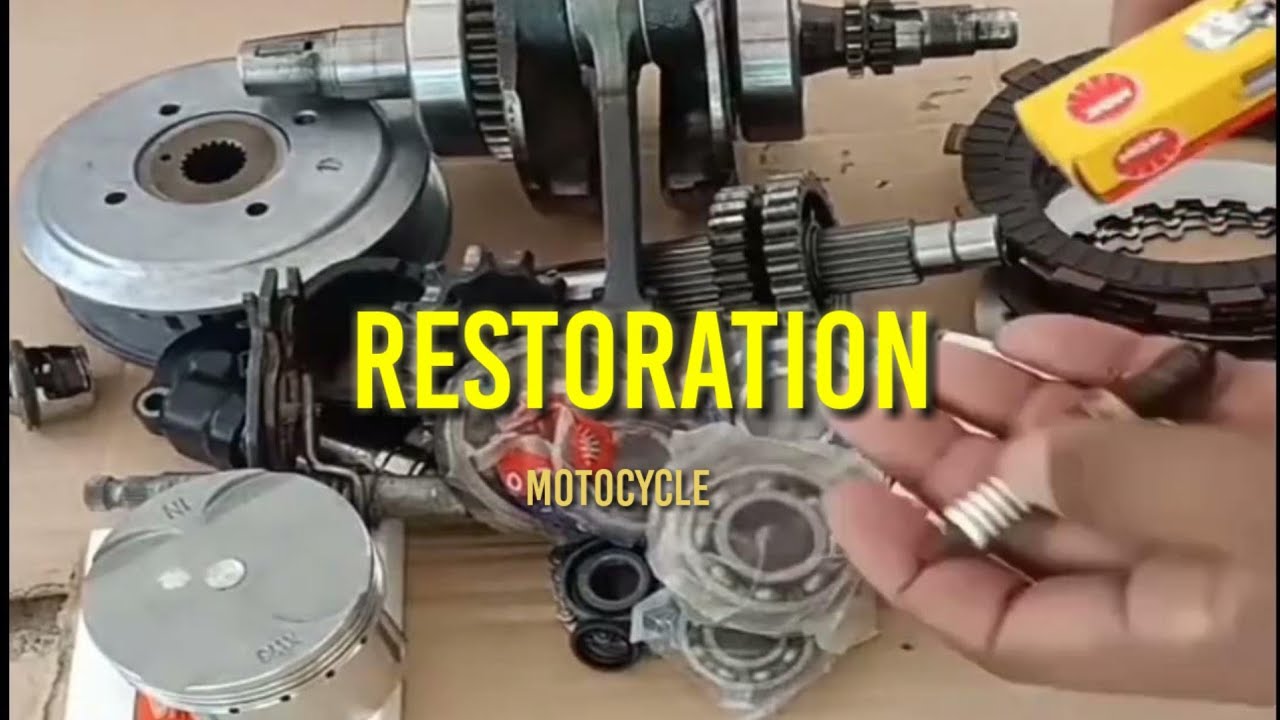 Honda NX250 engine restoration
