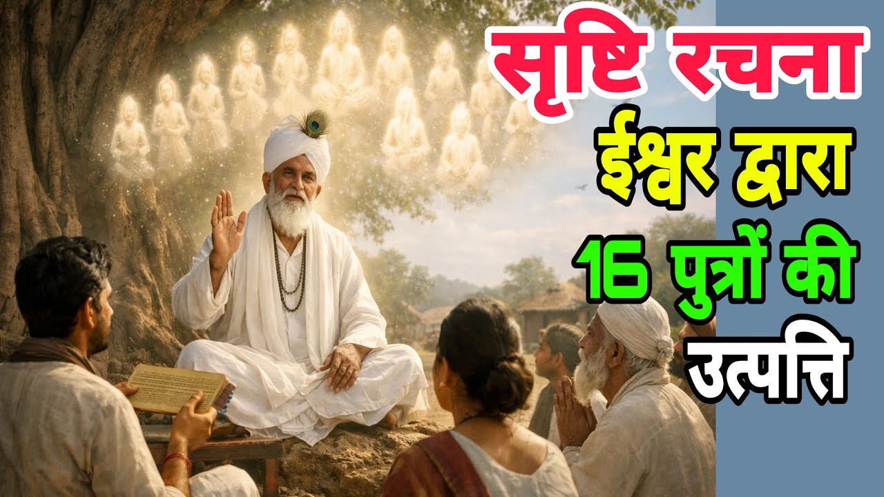 ईश्वर द्वारा सत्य सृष्टि रचना  ।।   ईश्वर ने केवल चार पुत्रों को ही लोक क्यूँ दिए, सबको क्यूँ नहीं 
