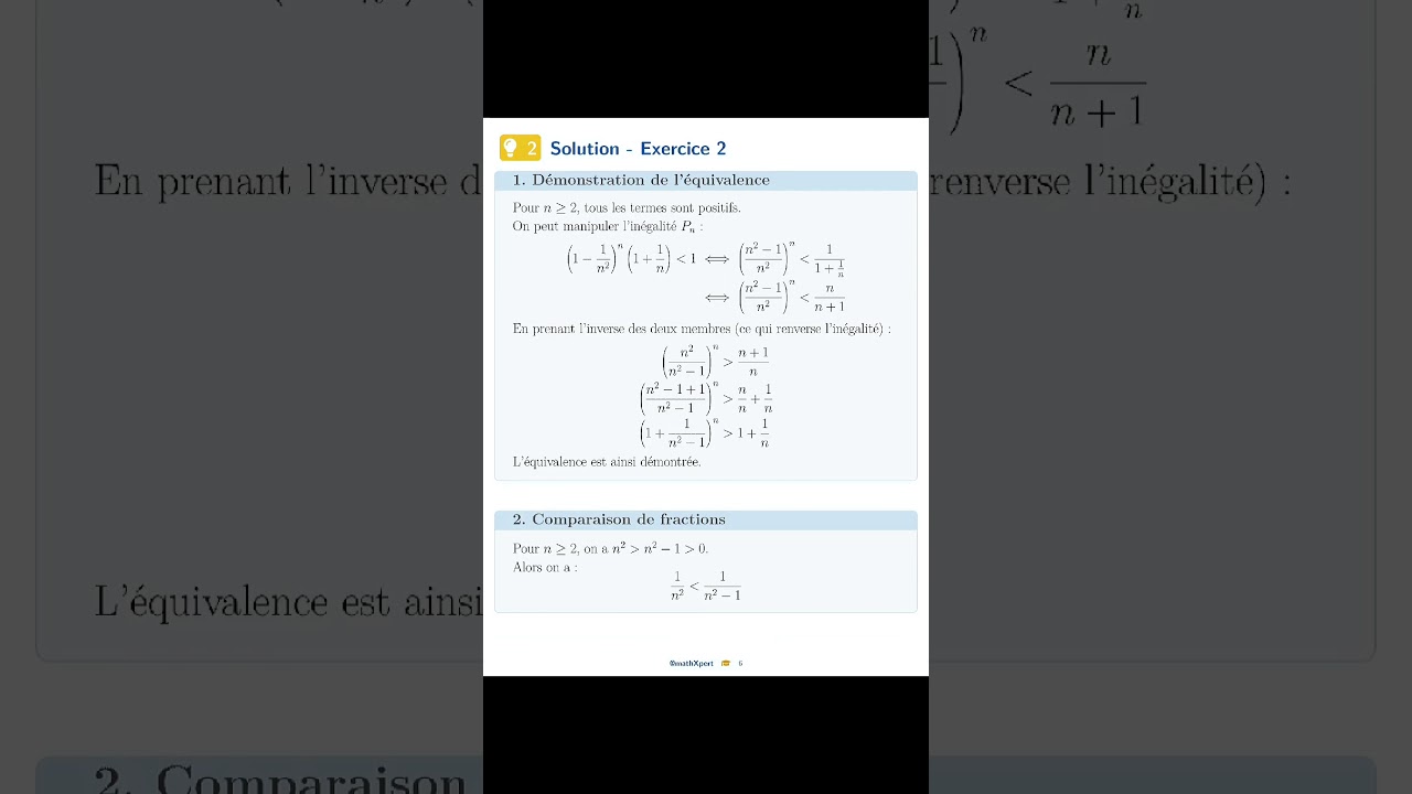 Exercice en logique de type examen #maths #bacdz #bac2026 #bacmaroc #bacmaroc #mathxpert