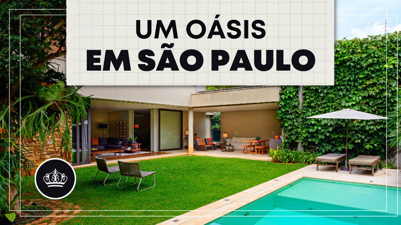 Casa com AR DE CAMPO no meio da CIDADE DE SÃO PAULO