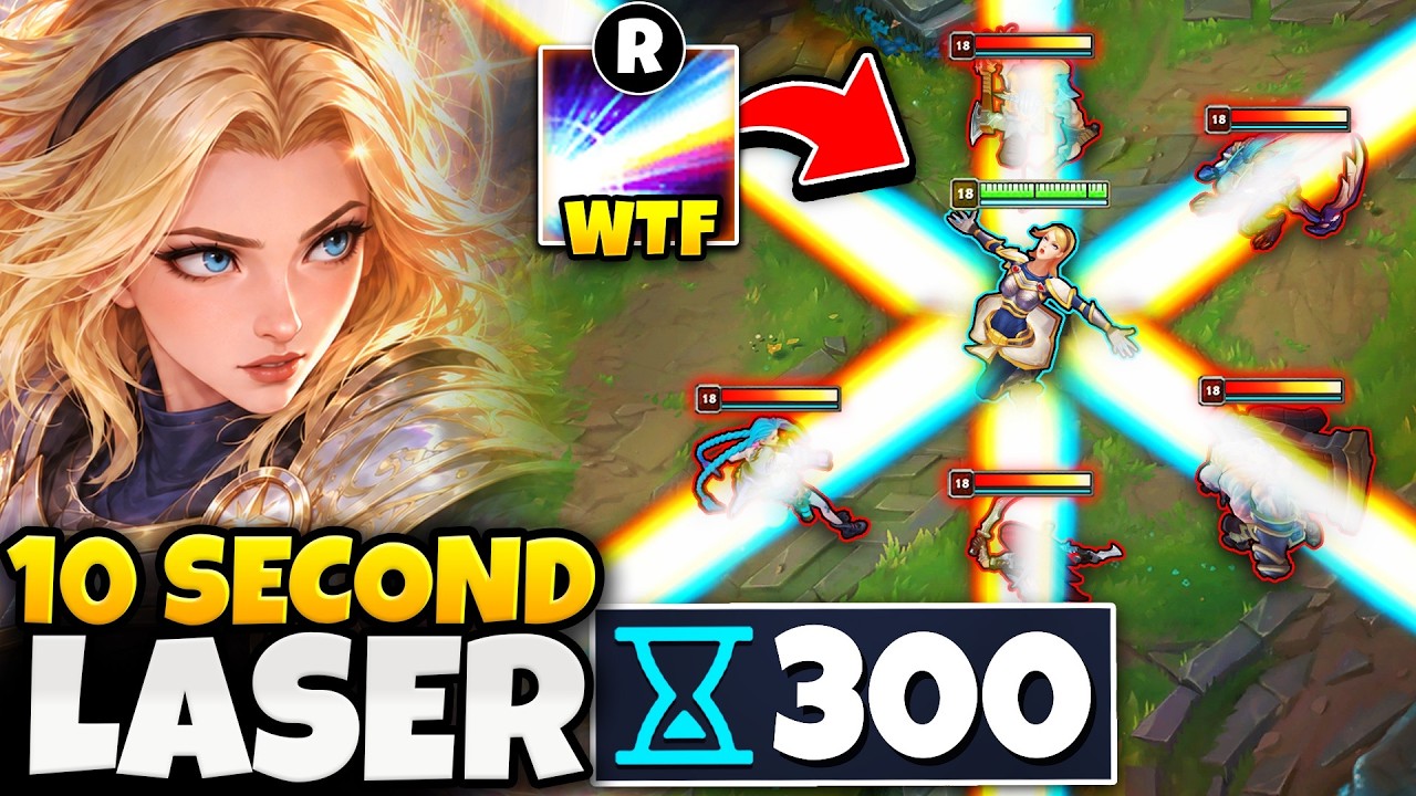 I BROKE THE LUX HASTE WORLD RECORD AND HAD 10 SECOND LASERS! (300 ABILITY HASTE)