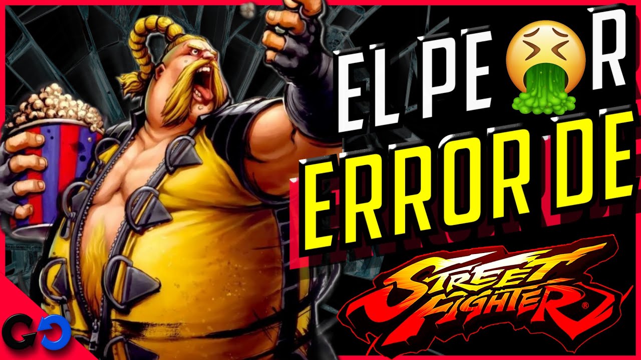 🤢 CAPCOM nos debe una DISCULPA! TOP PEORES Personajes de STREET FIGHTER!