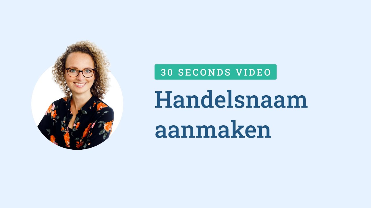 Handelsnaam aanmaken | Moneybird in 30 seconden