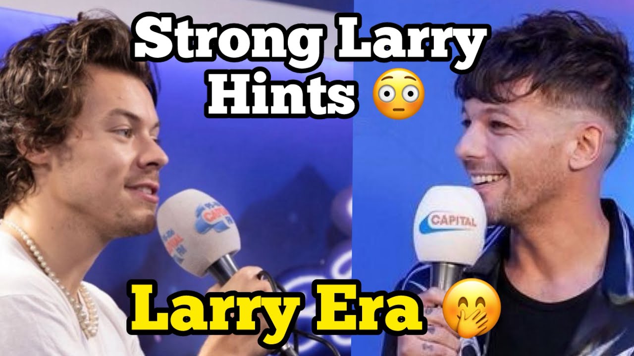 Harry Hiding Larry Hints In Plain Sight 😳 Larry Stylinson Era 💙💚