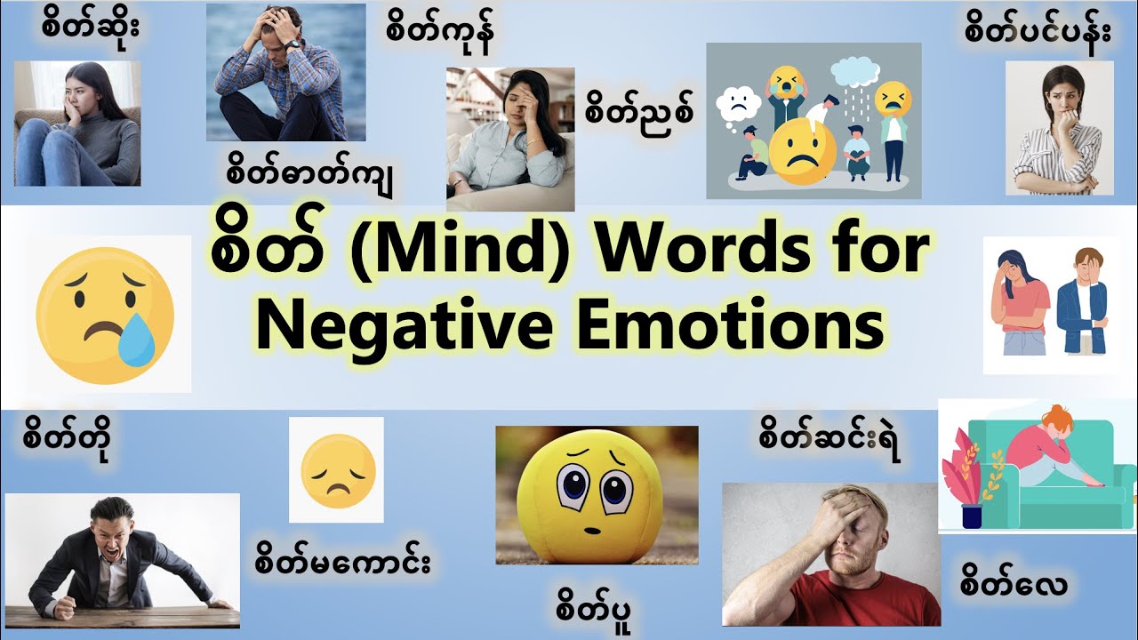 စိတ် (Mind) - Negative emotions