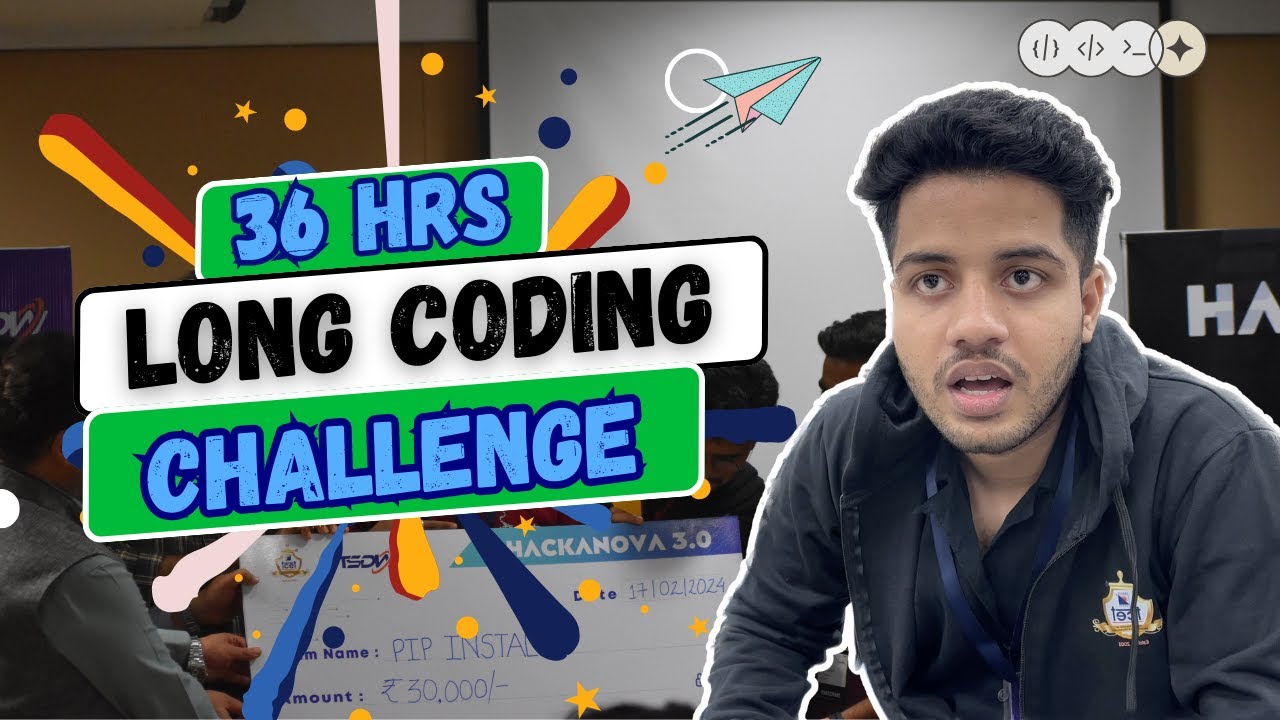 Longest Hackathon Ever In Mumbai | HackaNova 3.0 | TCET