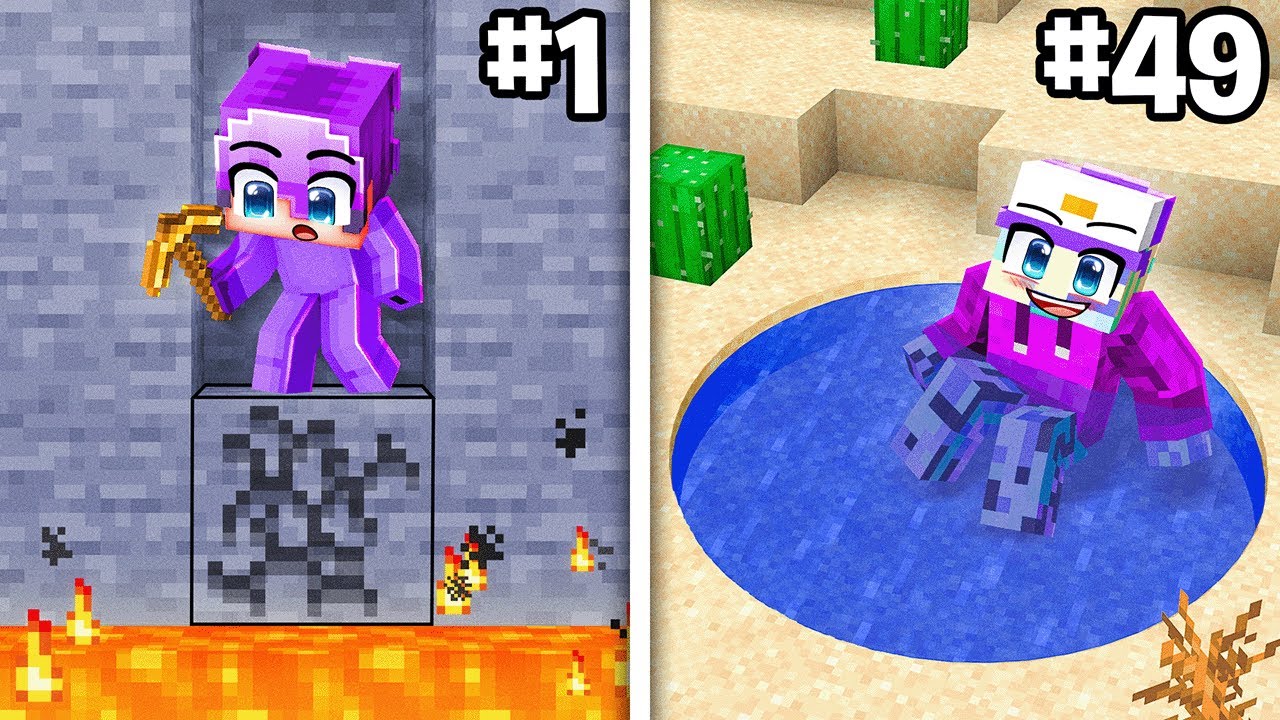 Нарушение 50 законов Minecraft за 50 часов…