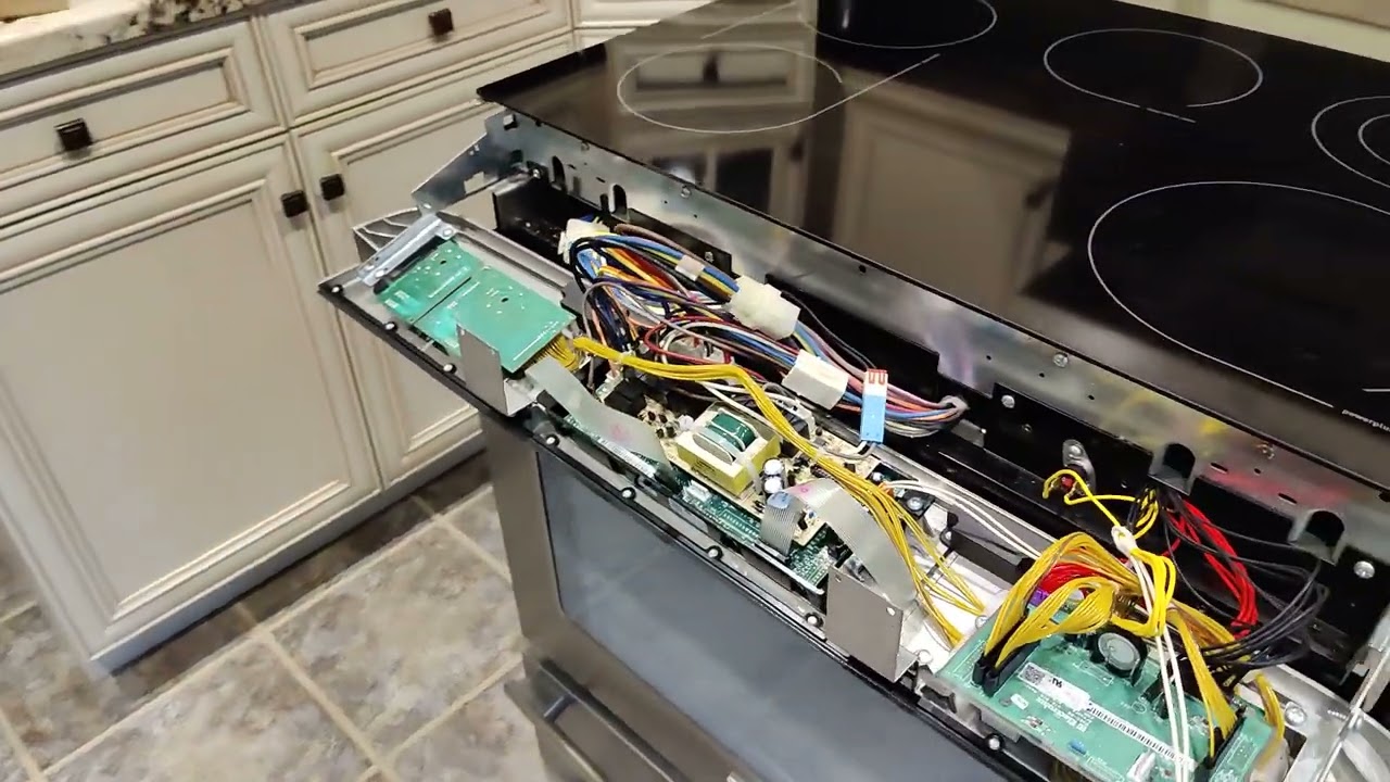 Fix F20 Error Frigidaire CPES Range when using self clean & Stove not Working