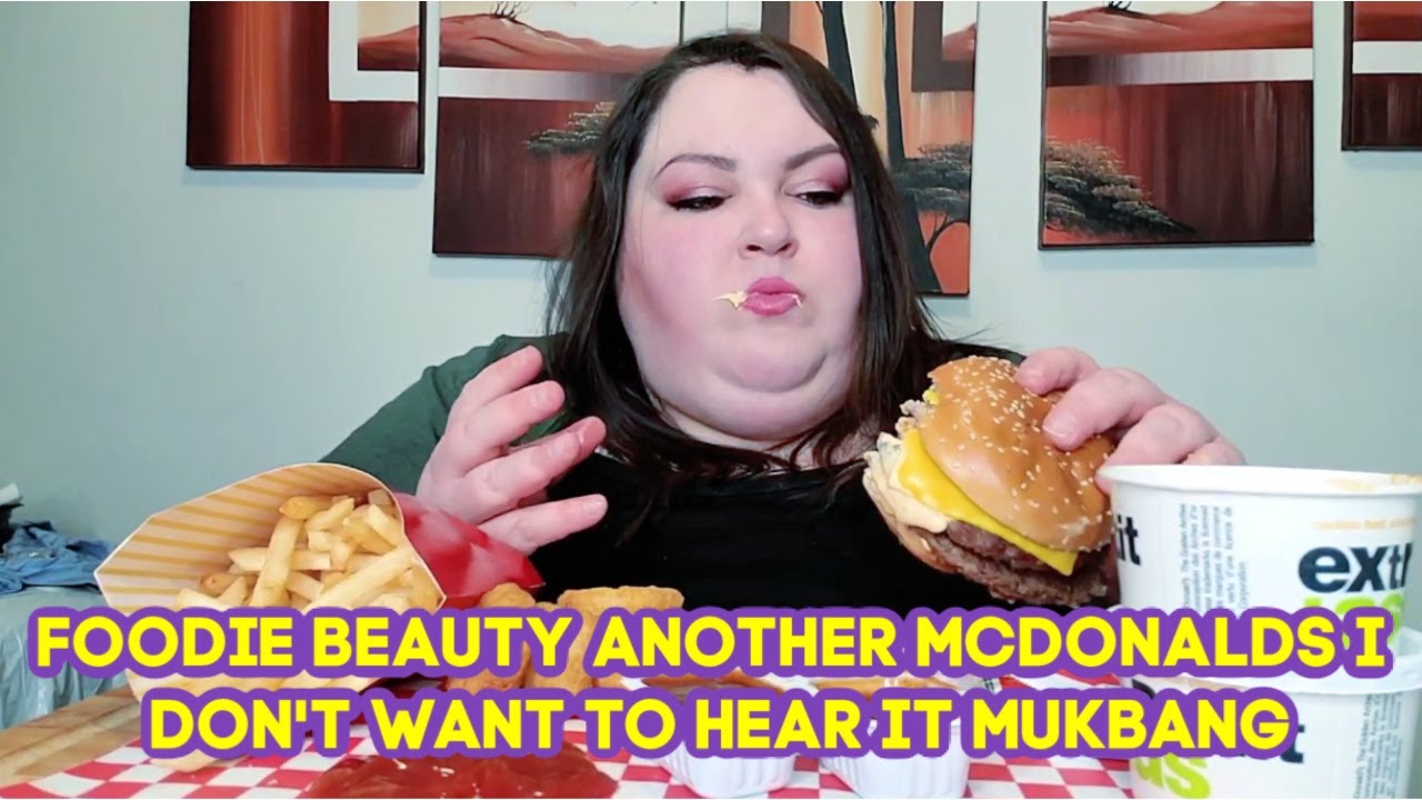 Foodie Beauty Another McDonalds I Don't Want To Hear It Mukbang | Reaction