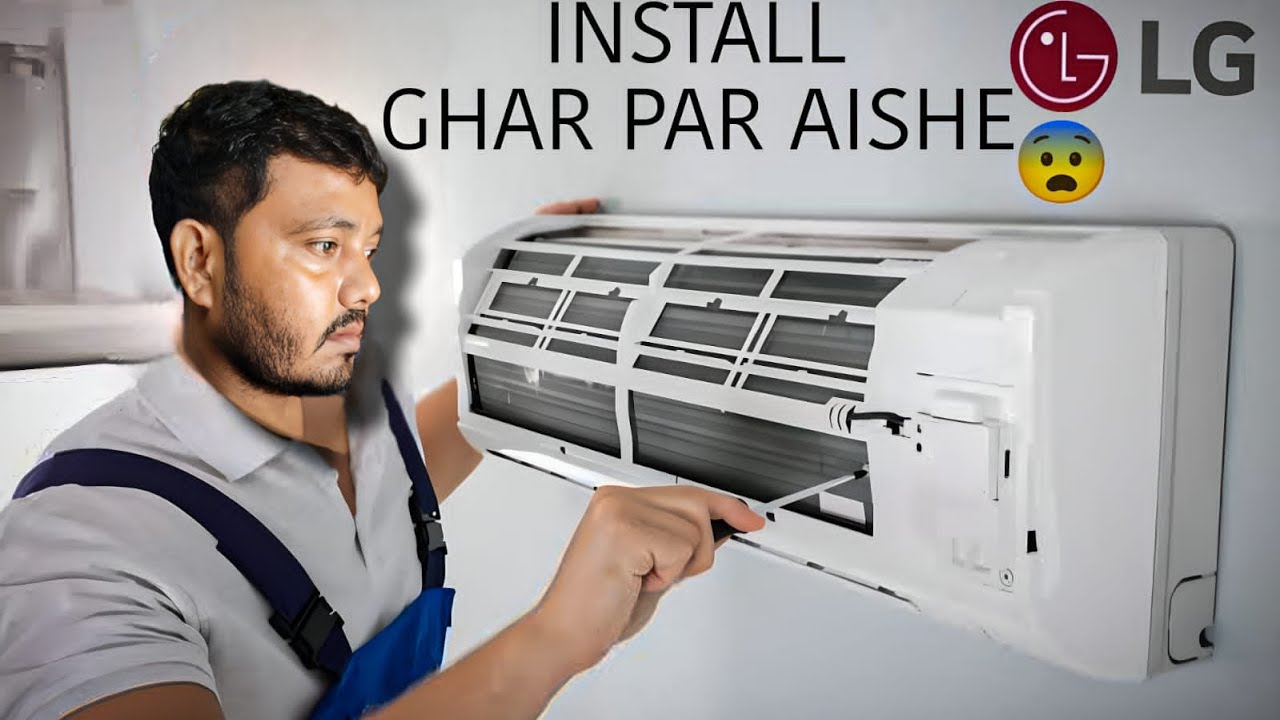 Split ac installation / Split Ac kaishe Lagaye@Ayan-tech