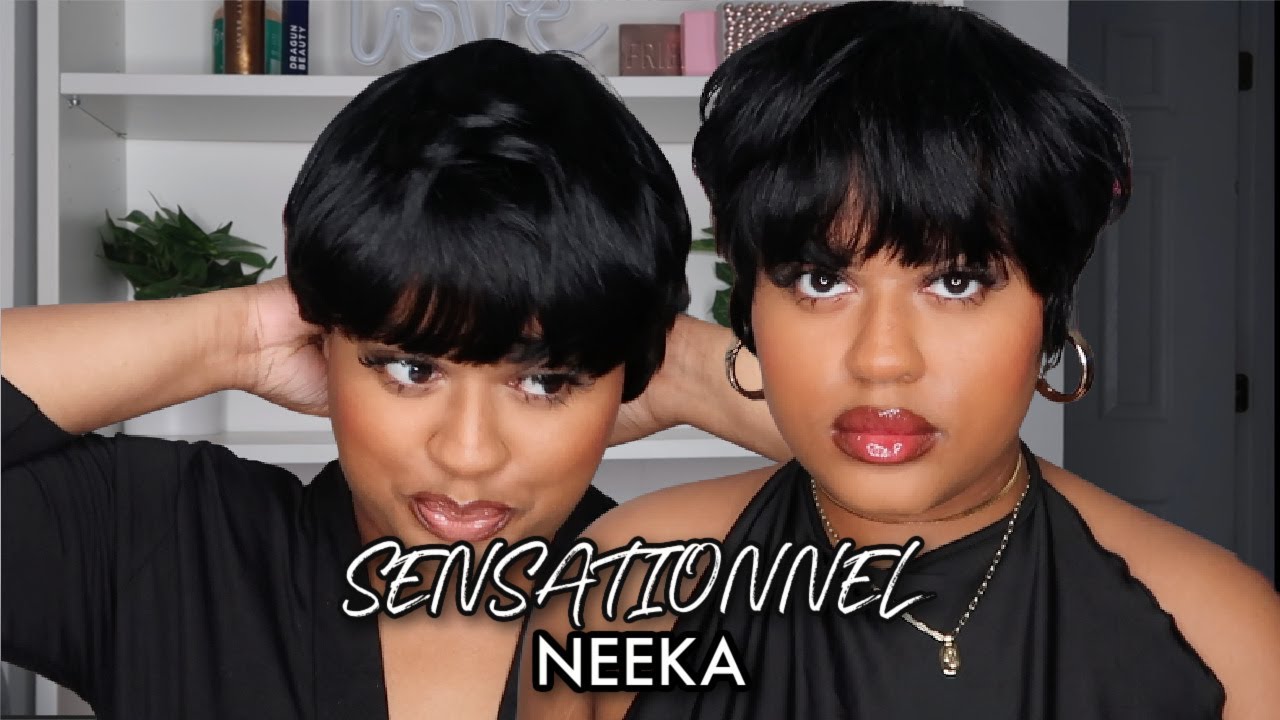How I Style My $20 SENSATIONNEL HUMAN HAIR CELEBRITY SERIES EMPIRE WIG - NEEKA