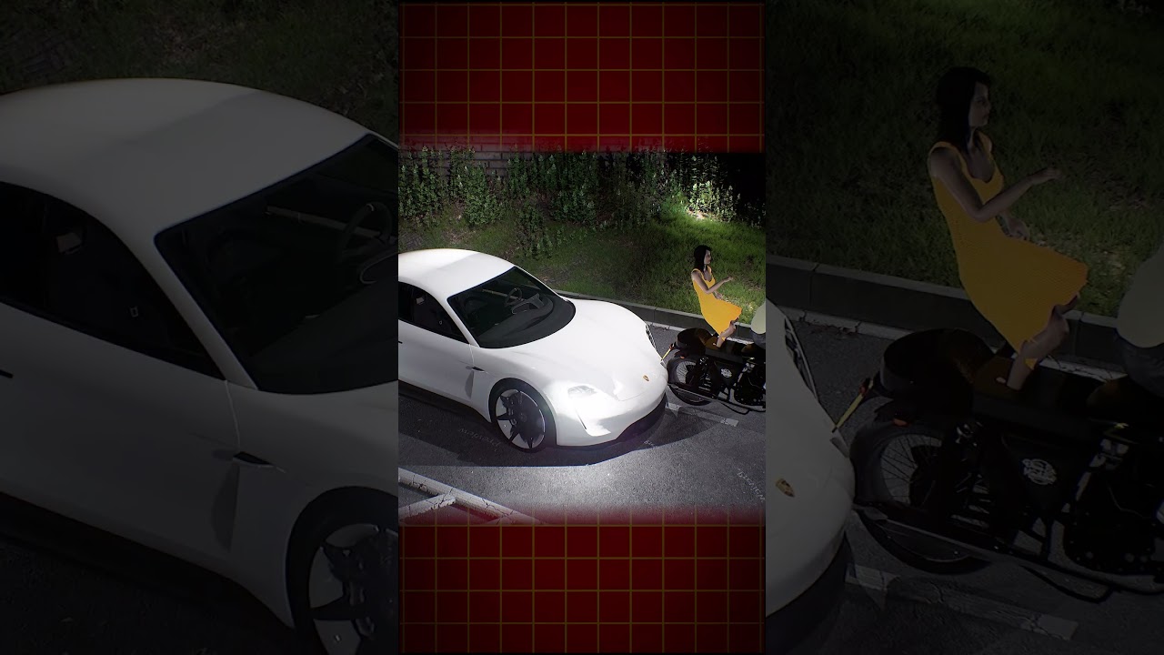 PUNE PORSCHE Accident in 3D 😱 #shorts
