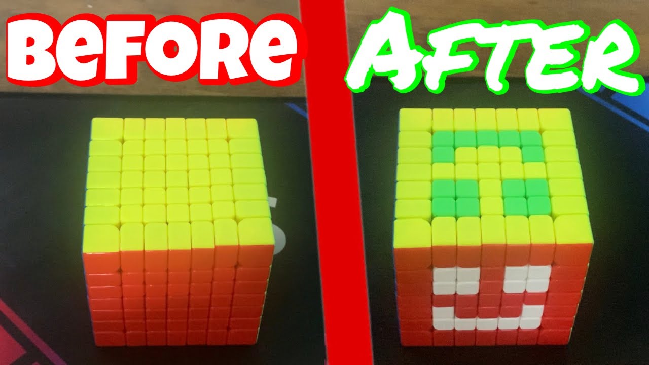 How to make SMILEY FACE PATTERN on 7x7 (Beginners Guide)
