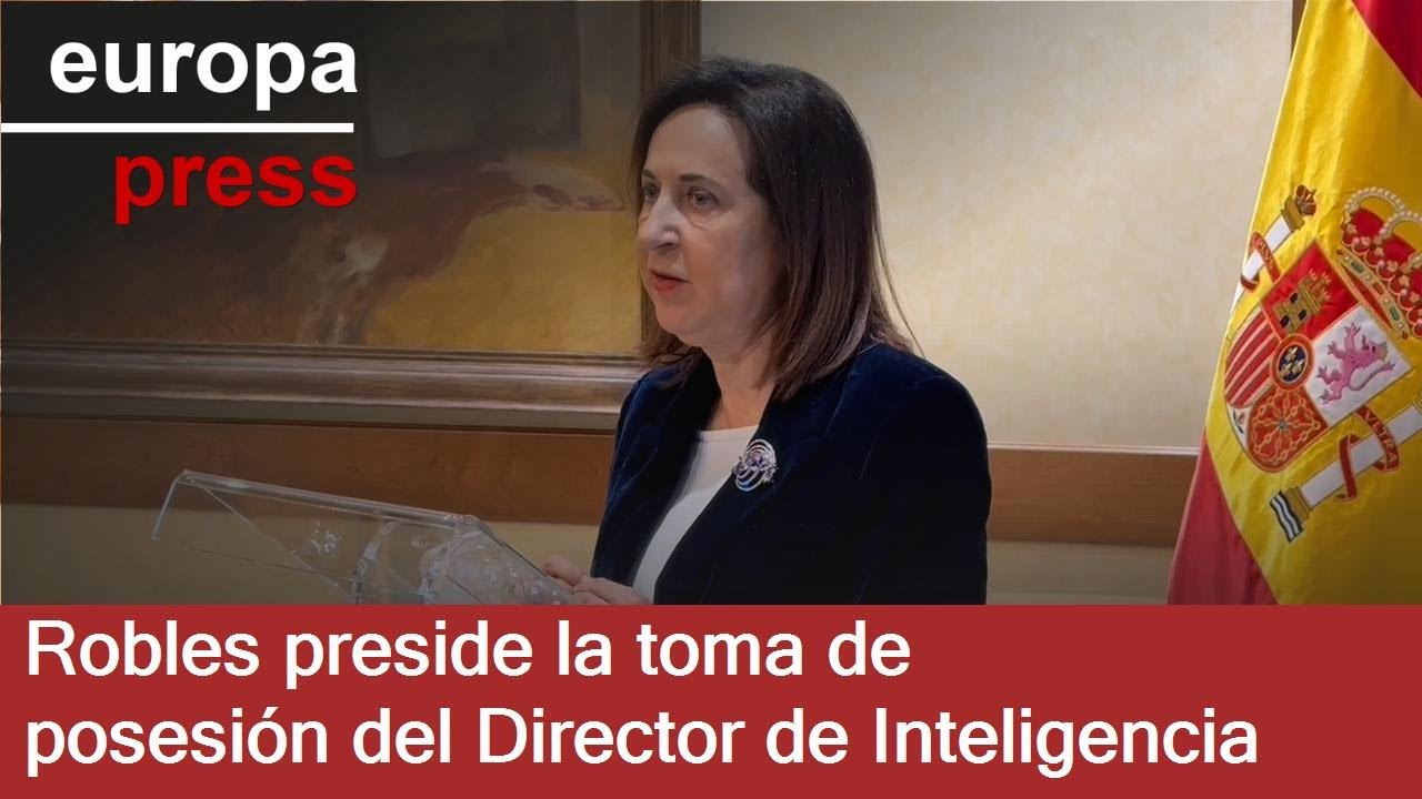 Margarita Robles preside la toma de posesión del Director de Inteligencia en el CNI