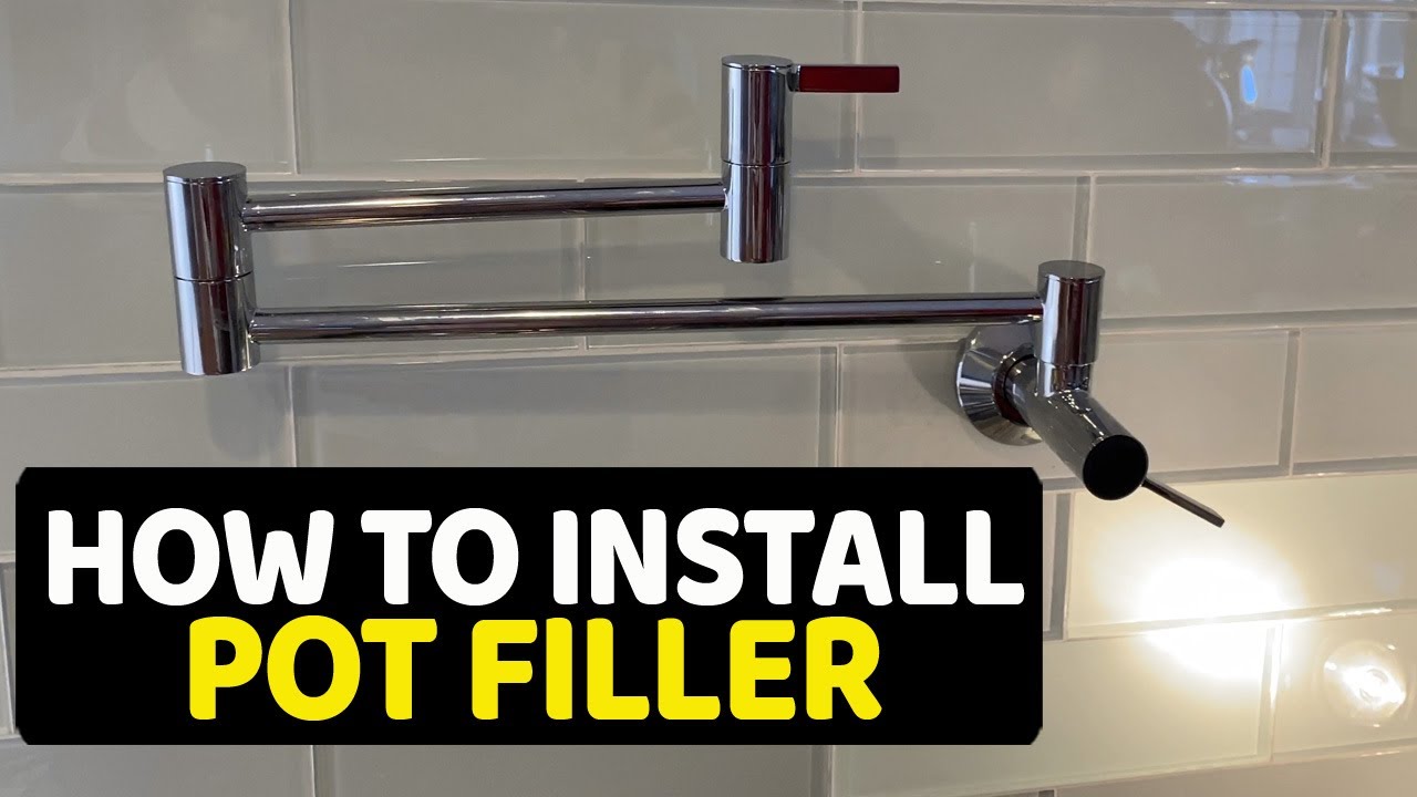 How to INSTALL A POT FILLER