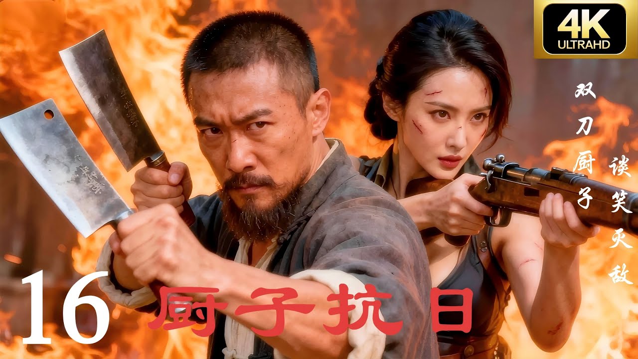 【抗日剧&middot;4K】《厨子抗日》第16集 | 2025经典连续剧完整版💥
