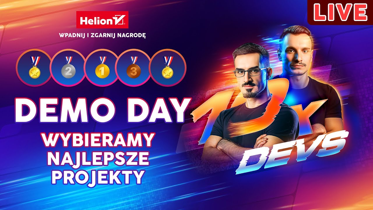 DEMO DAY: Wybieramy najlepsze projekty uczestników 10xDevs 🔥