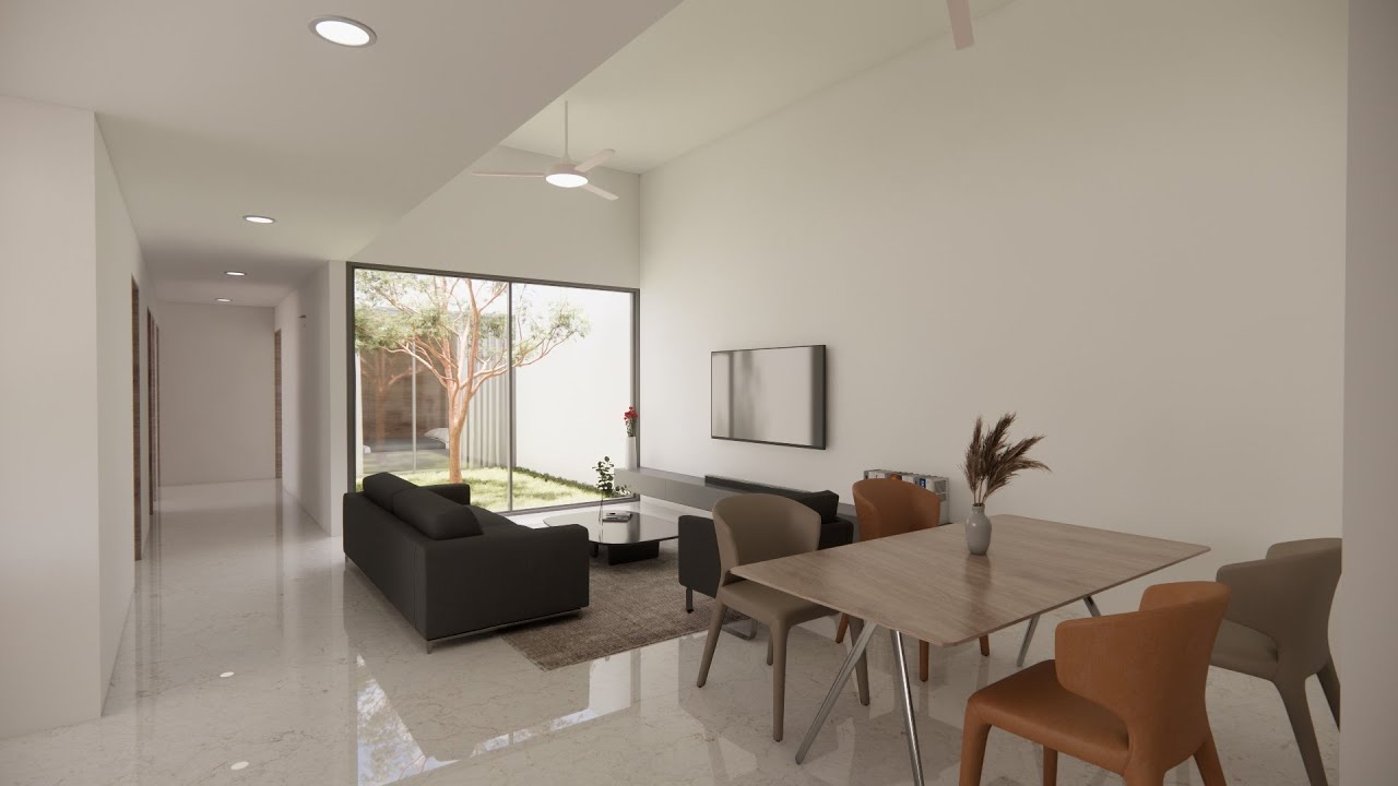 CASA BONITA Y MODERNA CON TRES DORMITORIOS