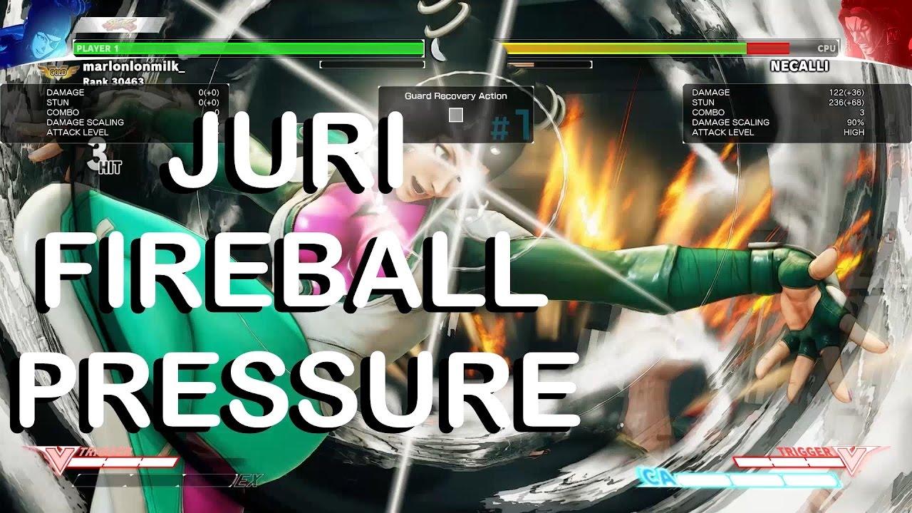 Street Fighter V - Juri: Fireball Pressure