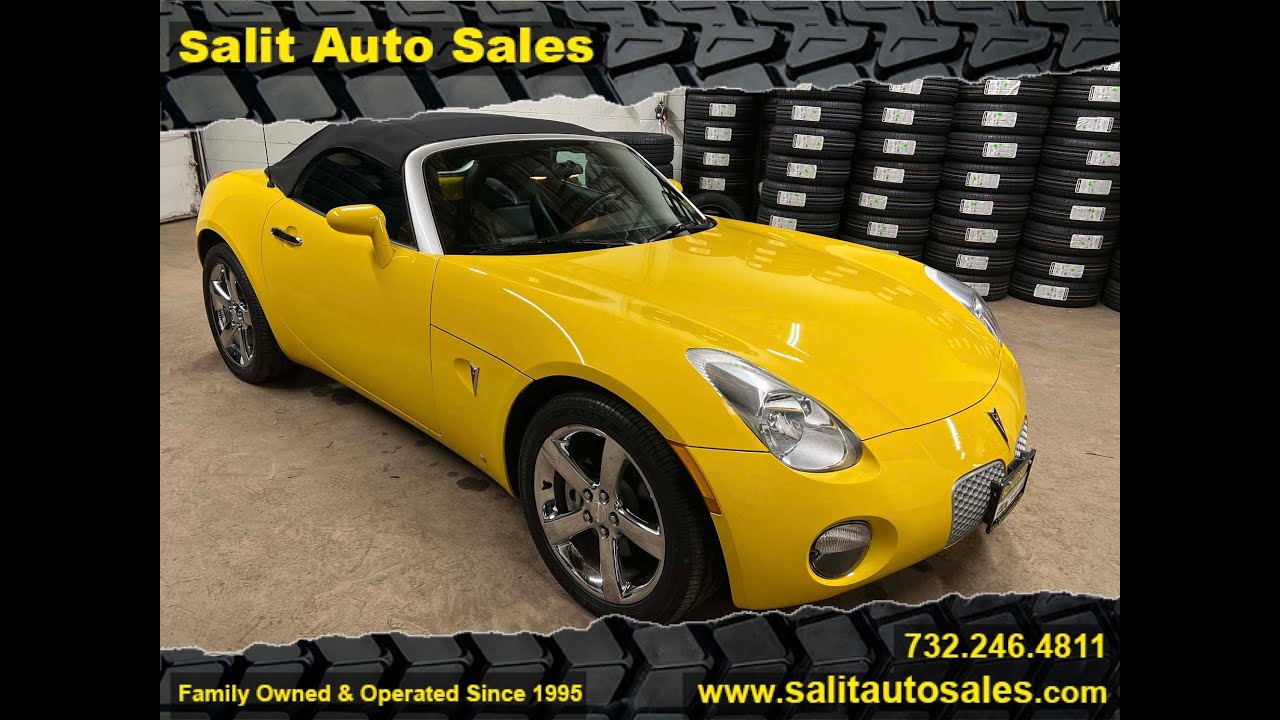 2007 Pontiac Solstice with only 9,000 miles