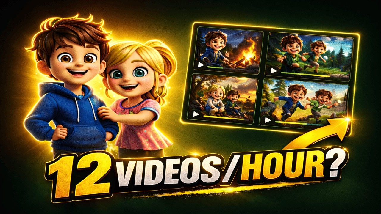 How I Created Unlimited 3D PIXAR Videos in Bulk with One Click | Part 3