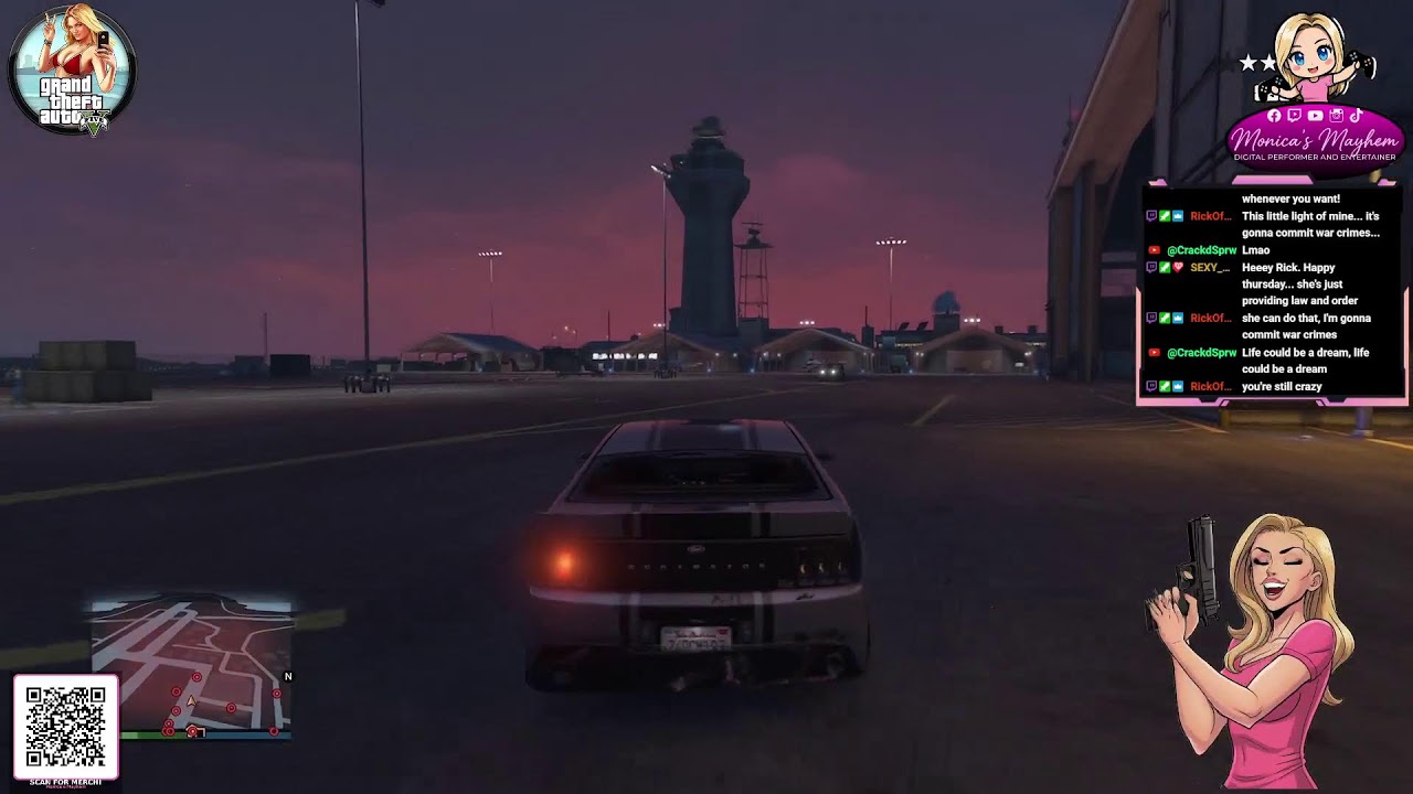 Monica's Mayhem - Causing Mayhem in GTA V Online!